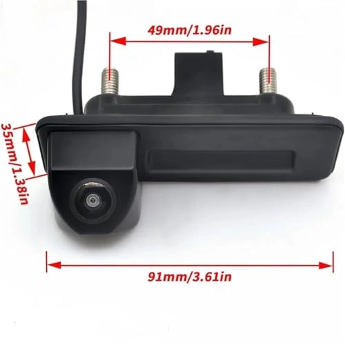 Rear View Camera Fisheye - Night vision Wired 1080P