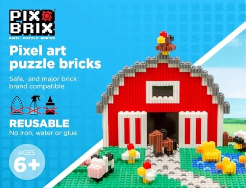 Pixel Art Puzzle Bricks - 1500 pcs