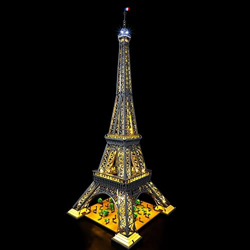LED Light Kit for 10307 Eiffel-Tower - RC Version USB/Battery
