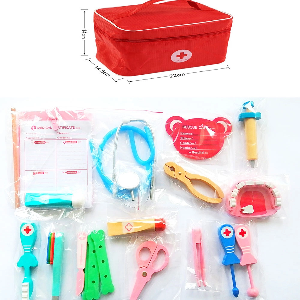 Pretend Play Doctor Wooden Toy Box (RID-FP-1905-82)