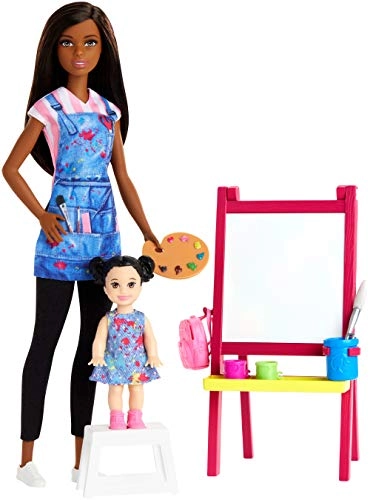 Dolls and Playsets with Job-Themed Furnishings and Accessories - Multicolour 13 piece(s) Ages 3+