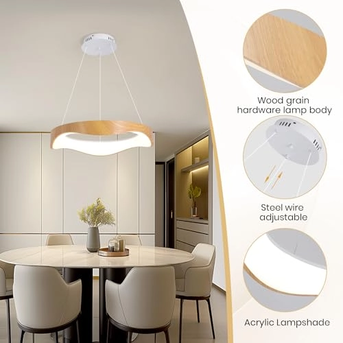 Modern LED Chandelier - 3000K 4000K 6000K 10%-100% dimmable