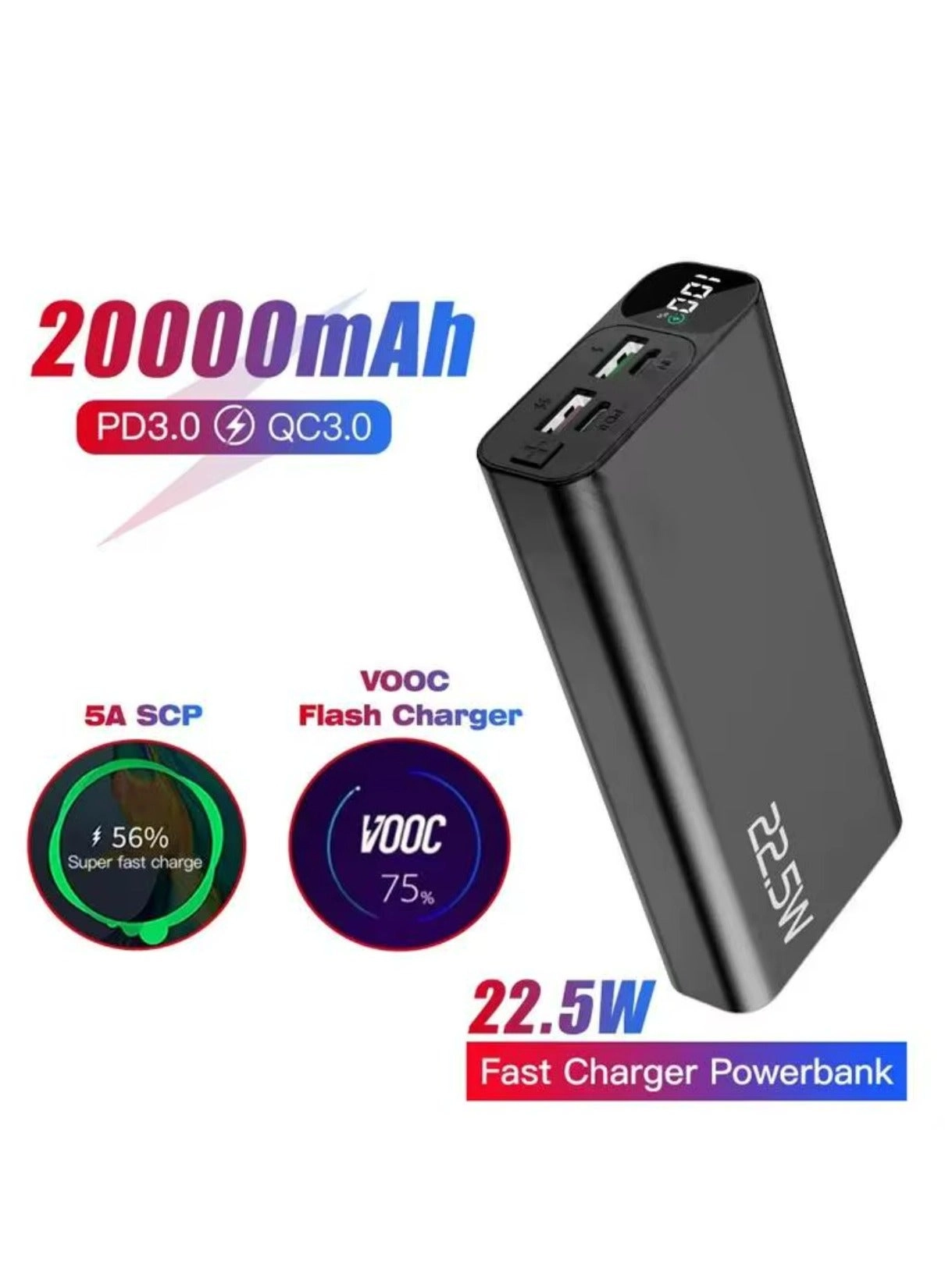 ATOMIC 20K - 20000 mAh 22.5 W