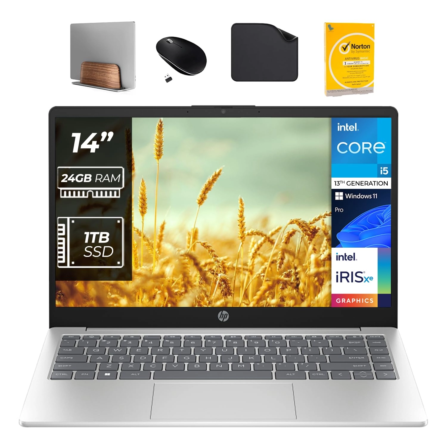 HP 14-EP0108nia-241 - 14'' 1TB 24GB i5-1335U Bundle