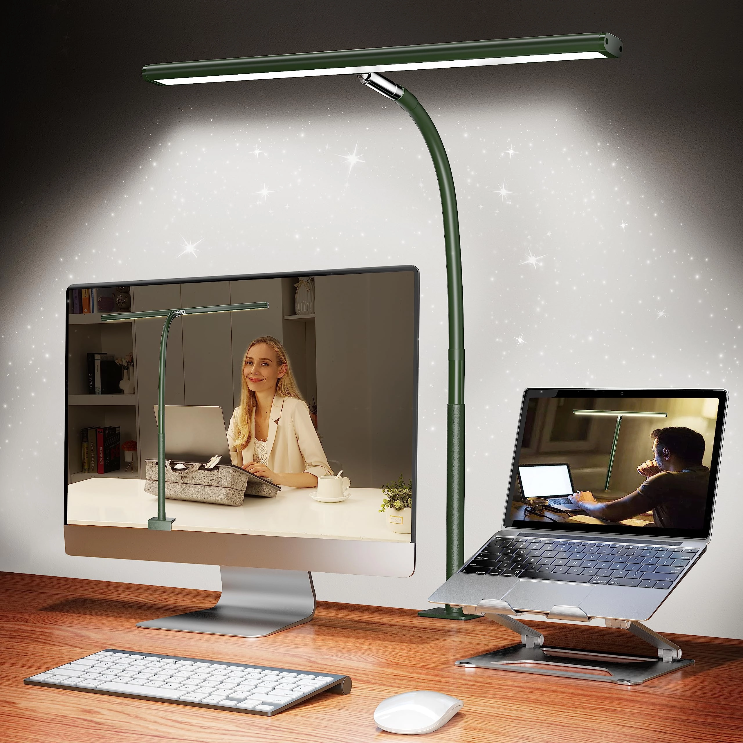 airlonv LED Desk Lamp - 10W Clamp Grey