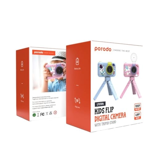 Kids Flip Digital Camera PD-LFST014-PK