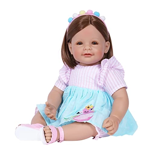Summer Flamingo Baby Doll - 20 inches Vinyl Ages 6+