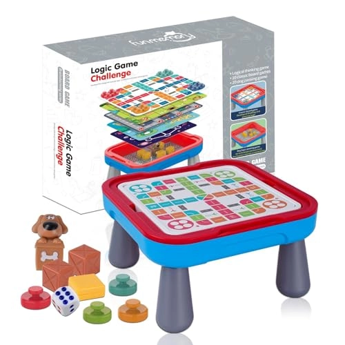 Board Games Adventure Classic Kids Portable - 3 Levels Educational