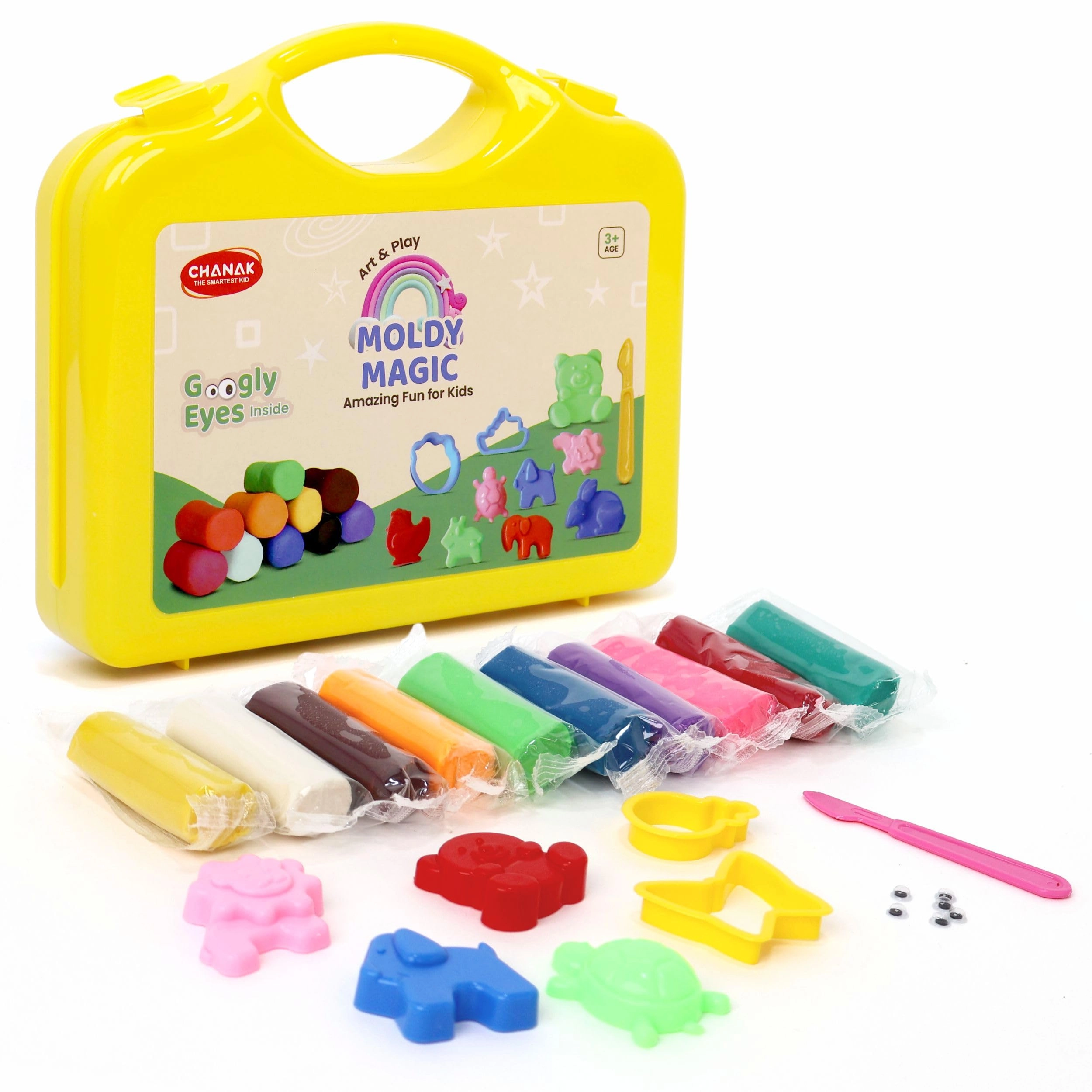 Aditi Toys Pvt.Ltd. Moldy Magic - 2+ years 23 pcs