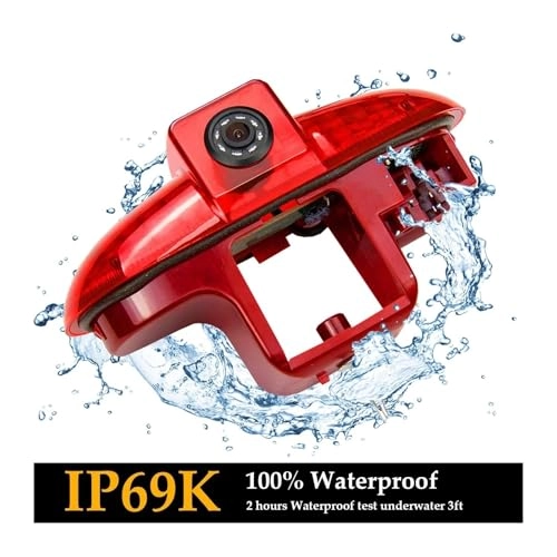 Brake light camera - Night vision + 5 inch Monitor