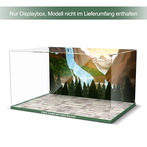 Acrylic Display Case for LEGO 10316 The Lord of the Rings Rivendell - Acrylic