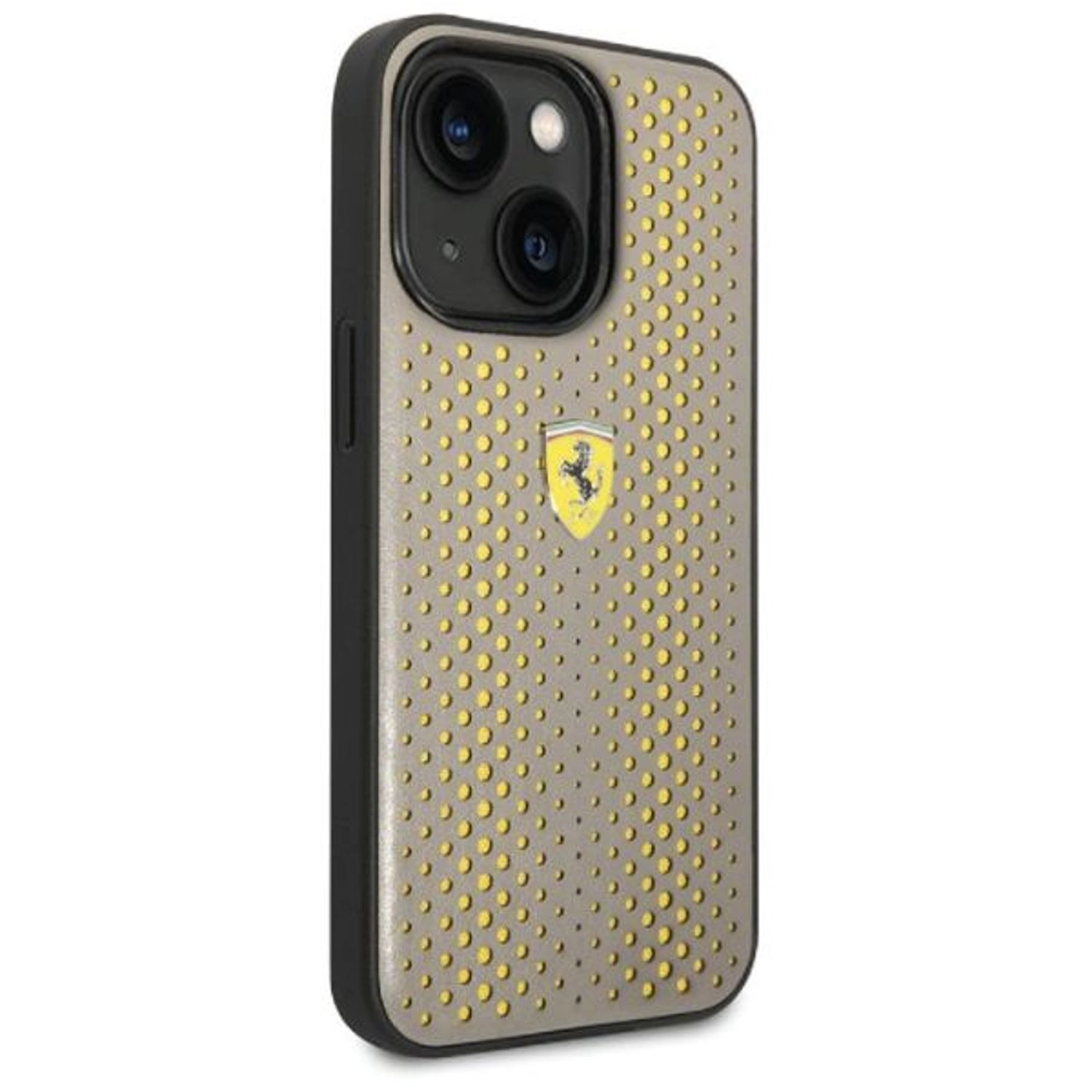 Leather Perforated Case for iPhone 14 Plus