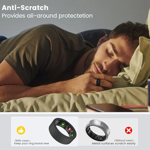 Ring Protector - 2 Teal/2 Purple/2 Pink/2 Clear/2 Rose Pink