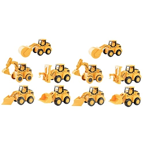 Excavator - Orange Pull-Back