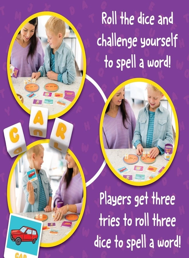 Alphabet Soup Spelling Game - Aged 3 and Up