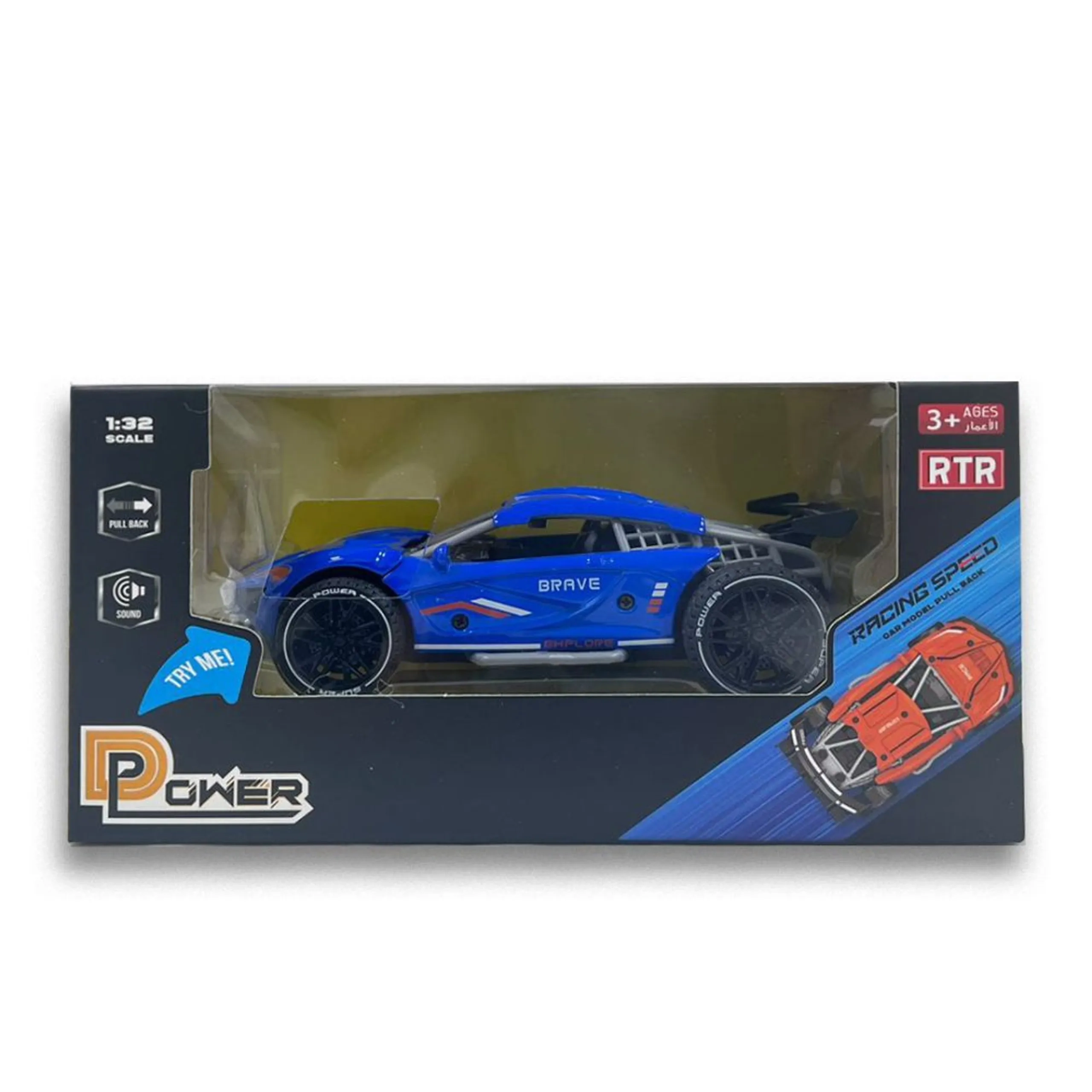 Pull Back Die Cast Car - 1:32