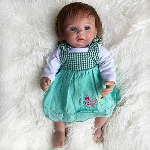 Reborn Baby Doll - 15 Inch Vinyl Mohair