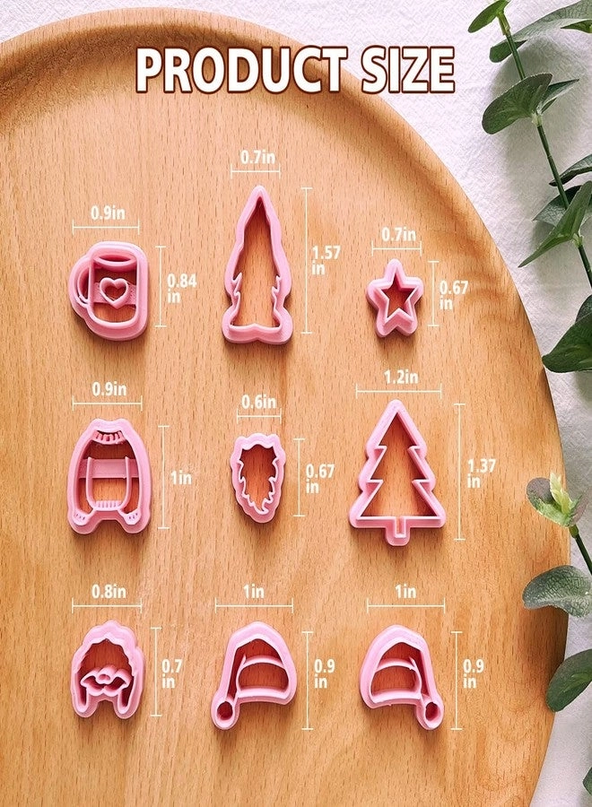 Polymer Clay Cutters - Christmas 21 Shapes for Earrings