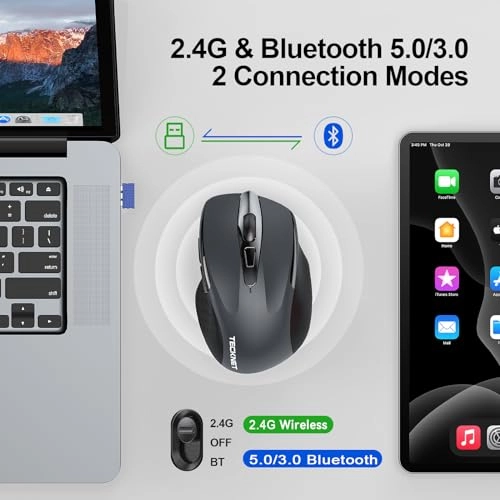 Wireless Mouse - Bluetooth USB A