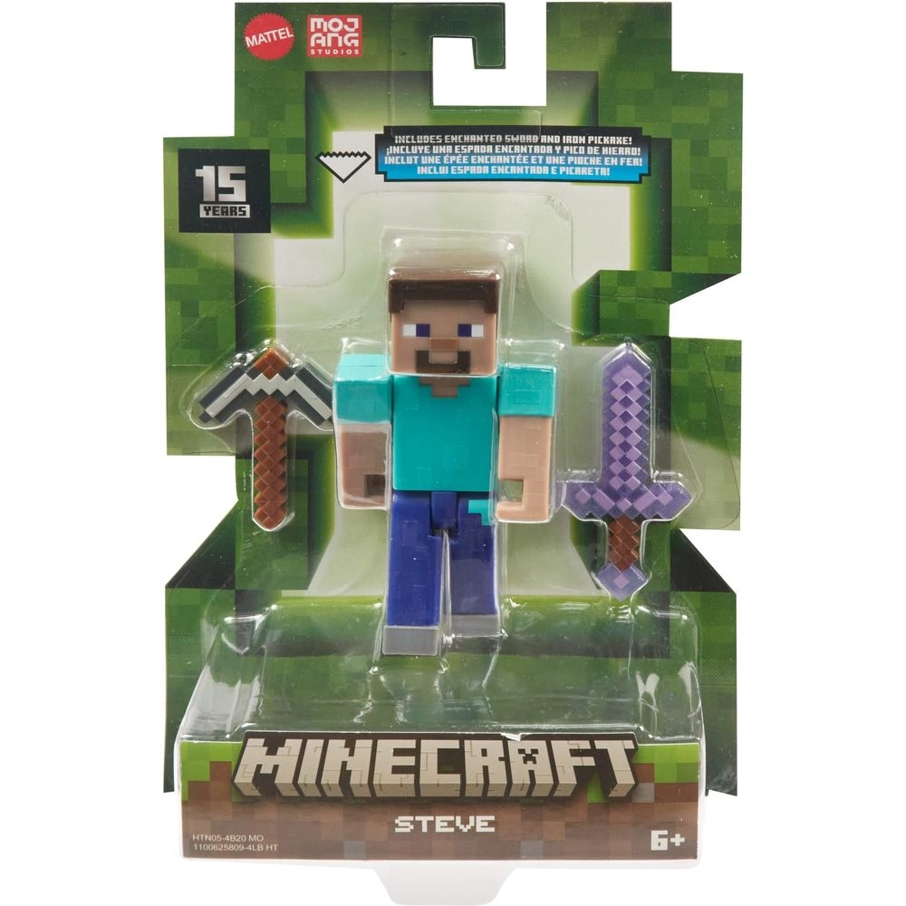 Mattel Minecraft Build-A-Portal Steve - 6+ (HXM85)