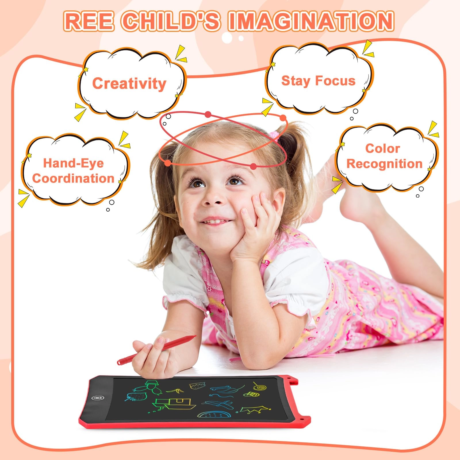 LCD Writing Tablet - 3+ years Pack