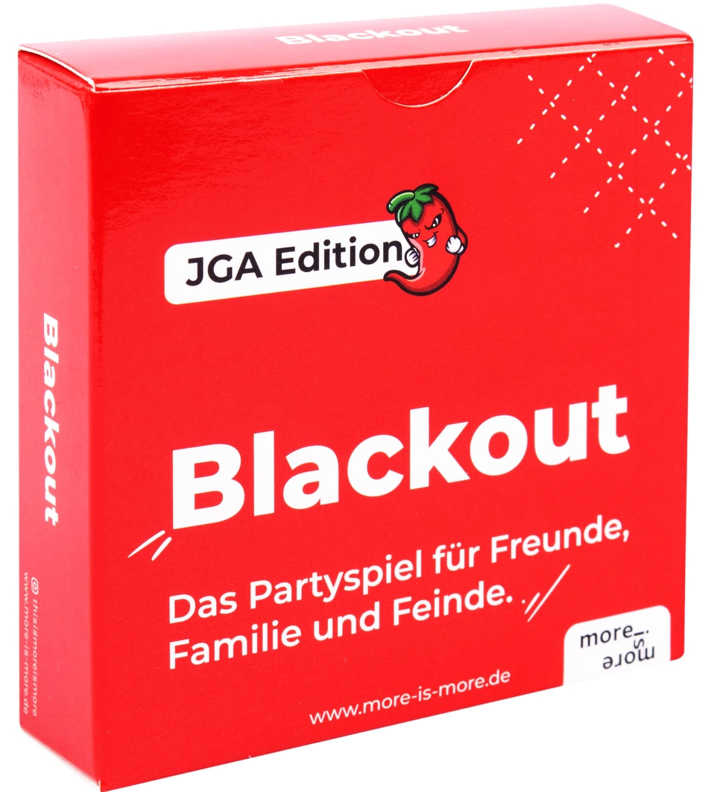 more is more Blackout - JGA Edition Party Game