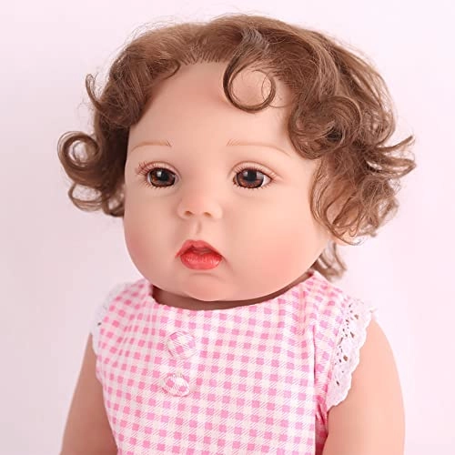 Reborn Baby Doll - 18 Inch 45cm Soft Vinyl Girl