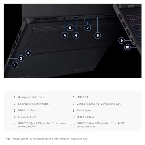 Legion Pro 7i - 16'' Core i9-14900HX 64GB DDR5 4000GB SSD