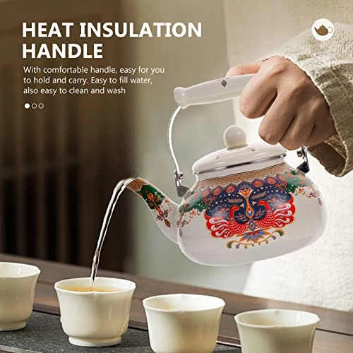 Enamel Tea Kettle - Enamel