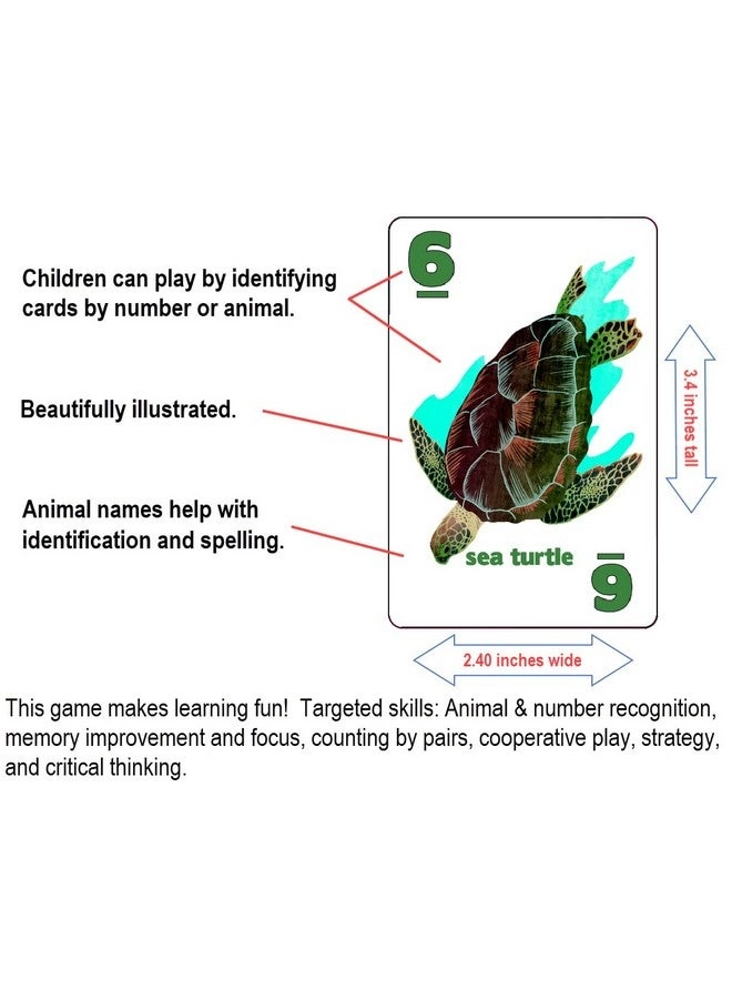 GO Fish Untamed Oceans - Card Game