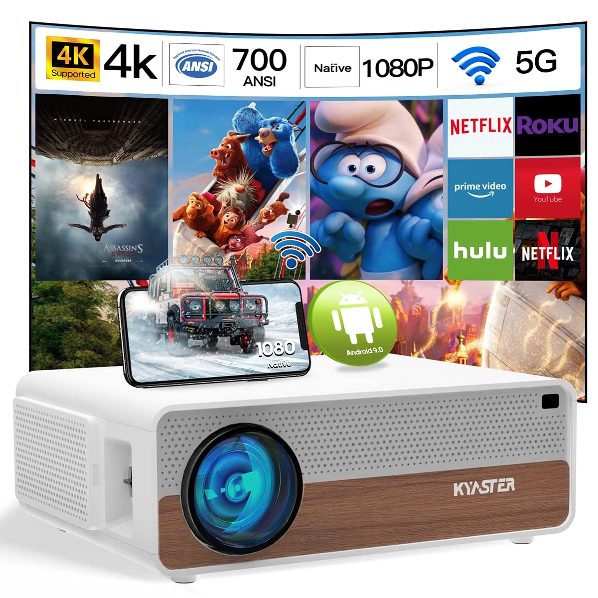 KYASTER S1 Pro S1 700 ANSI Lumen