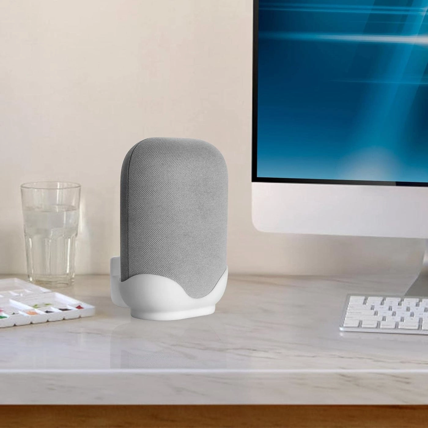 Wall Mount Holder - Google Nest Audio White