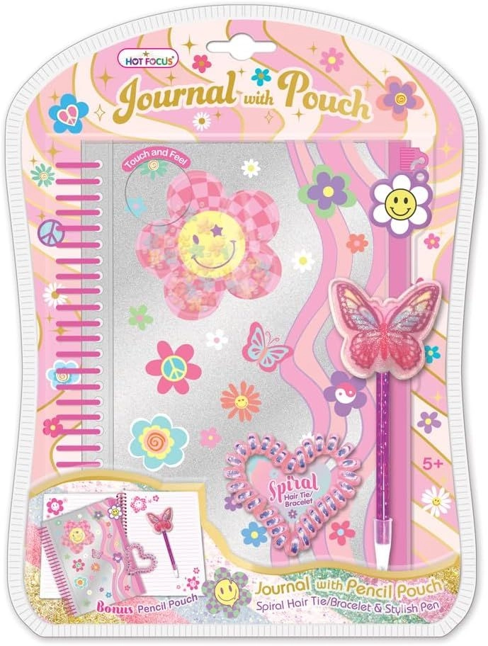 Hot Focus Groovy Flower Journal - 1