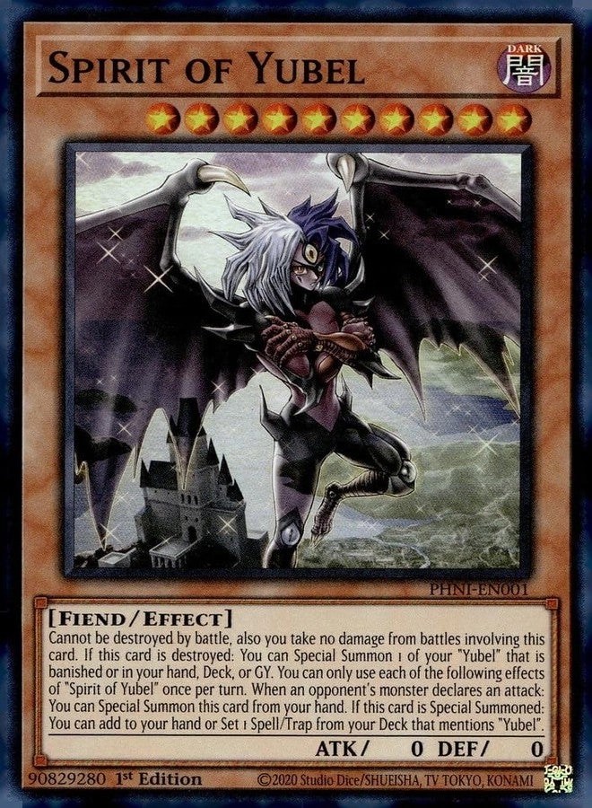 Yu-Gi-Oh! Spirit of Yubel PHNI-EN001 - 1st Edition