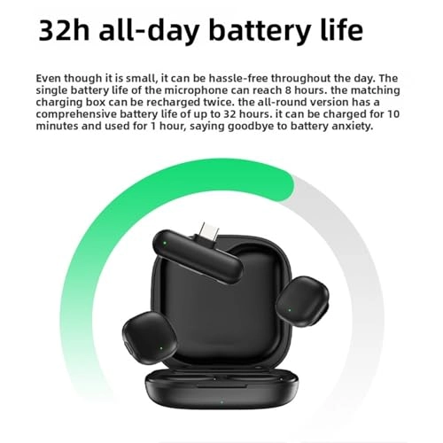 AI Wireless Lavalier Microphone