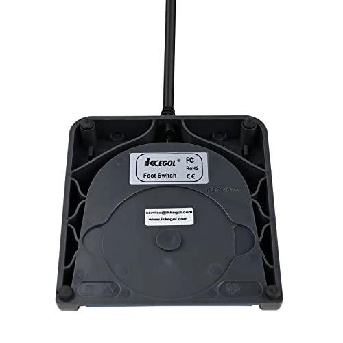 Single Foot Pedal Switch - USB, USB-C