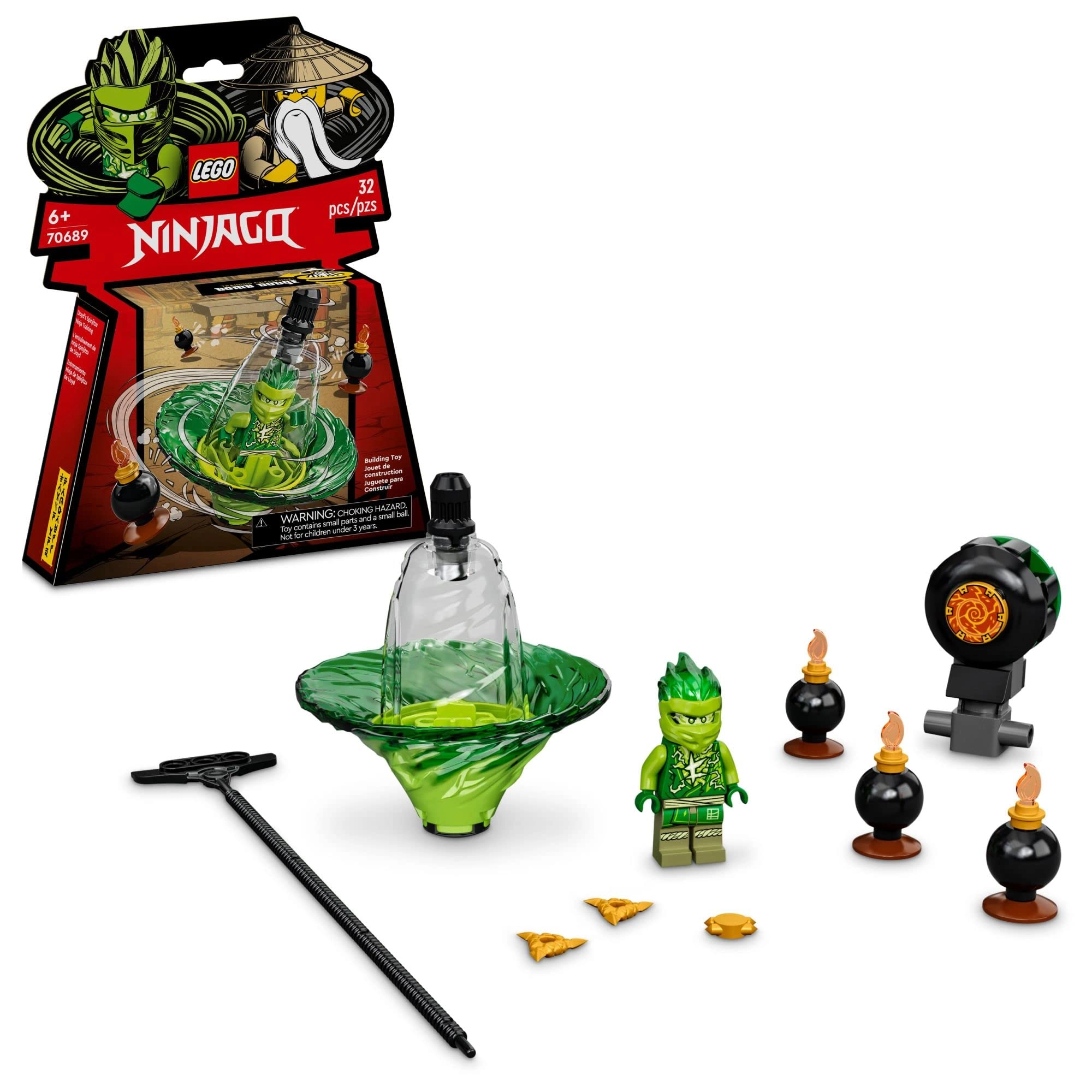 LEGO NINJAGO Lloyd’s Spinjitzu Ninja Training (70689)