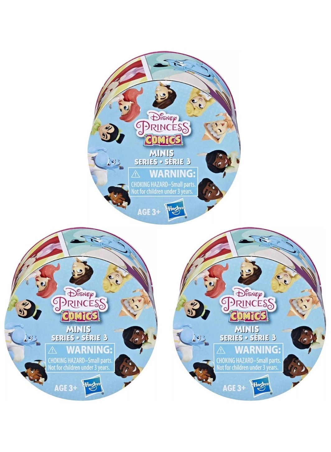 Princess Comics Minis Collectible Dolls Series 3 - 3 piece(s) Pack