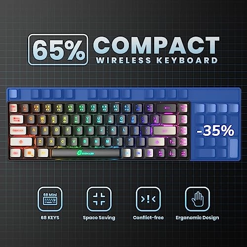 65% Gaming Keyboard - Wired