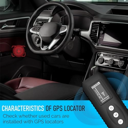 Hidden Camera Detector - RF Signal Scanner 0-15m 9 Levels Sensitivity