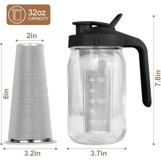 Cold Brew - 32 Oz Stainless Steel Filter
