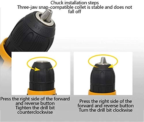 Impact Cordless Drill - 21V 2 Lithium Ion Batteries