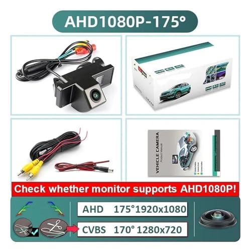 GAF-LS8008 - Top Starlight Night Vision Wire AHD 1080P or 720P