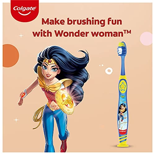 Kids Wonder Woman Toothbrush - Extra Soft