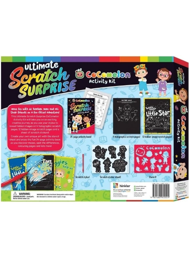 Cocomelon Ultimate Scratch Surprise Activity Kit - 3+