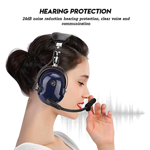 General Aviation Headphones Wired Headset