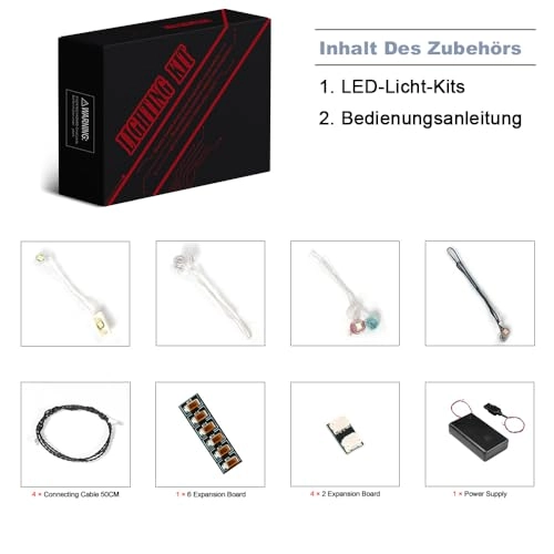 LED Light Set - Compatible with 43246 Princess Market Adventure 5V