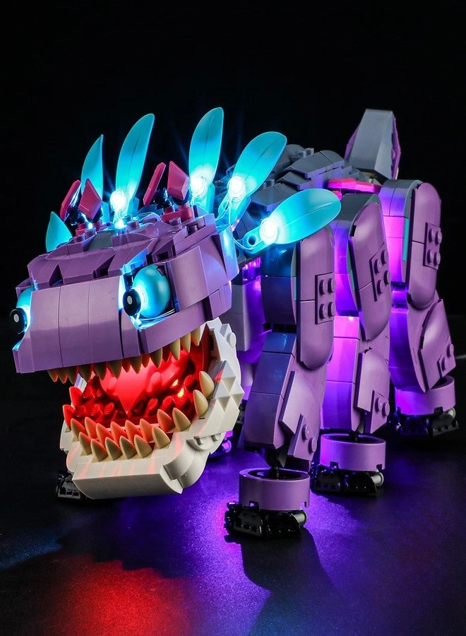 LED Light Kit for LEGO Fortnite Klombo 77077 - Plastic 1 4.5-5V