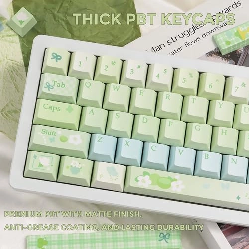 PBT Keycaps - 60%/65%/75%/80%/100% mechanical keyboardonly keycaps
