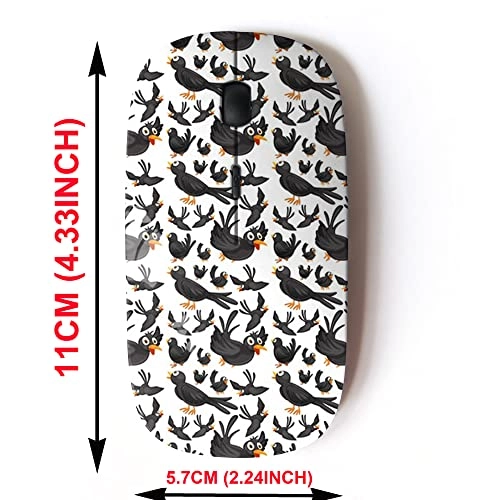 2.4G Cute Pattern Mouse - USB